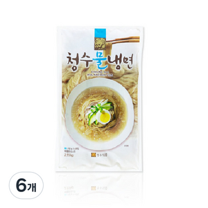 청수식품 물냉면, 2.16kg, 6개