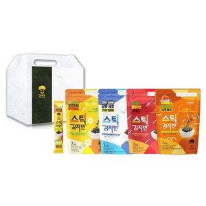 김대감 스틱김자반 10g x 4종 x 7p 선물세트, 1세트