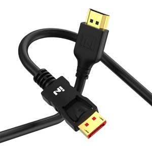 인네트워크 4K UHD 60Hz 지원 DP to HDMI 모니터 영상 변환 케이블 IN-DH60, 1개, 2m