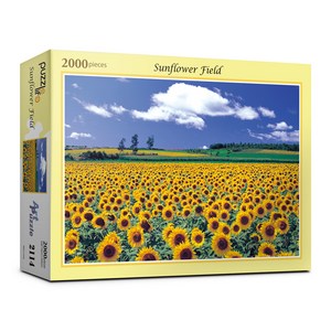 해바라기 들판 4 직소퍼즐 PL2114, 혼합색상, 2000피스