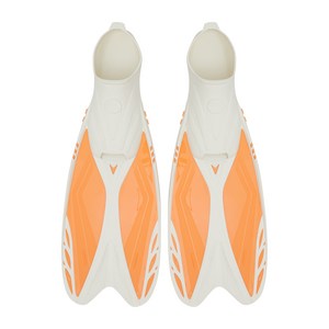 아레나 오리발 롱핀 A4AC1AF01, ORANGE