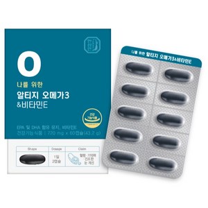 한삼인 나를 위한 알티지 오메가3 앤 비타민E, 1개, 43.2g