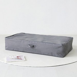 마켓비 RINEN 패브릭 수납함 KS1061STB, 그레이, 100 x 55 x 19 cm, 1개