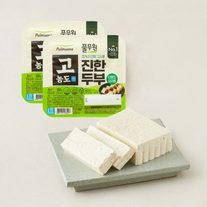풀무원 고농도 진한 다용도 두부, 300g, 2개 골드박스 특가