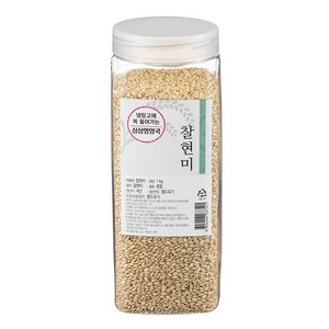 월드그린 싱싱영양통 찰현미, 1kg, 1개