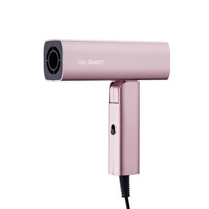 예스뷰티 접이식 헤어드라이기 750W, 샤이니핑크, YB-0700