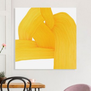 세잔느화실 로낭 부홀렉 Yellow, 캔버스액자, 90x90cm