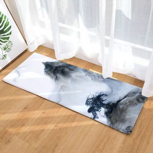 동양화 산 풍경 미끄럼방지 바닥매트 발매트, 12