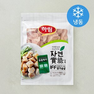 하림 동물복지 인증 자연실록 IFF 한입 닭가슴살 (냉동), 1개, 500g