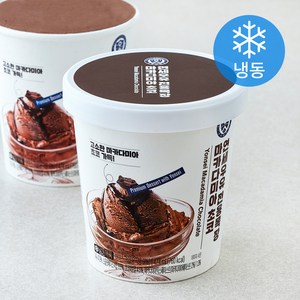 연세우유 전용목장 마카다미아 초코 아이스크림 (냉동), 474ml, 1개입, 1개