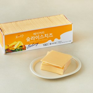 소와나무 동원 고소한 베이커리 대용량 업소용 슬라이스치즈, 18g, 1개, 100개입 골드박스 특가