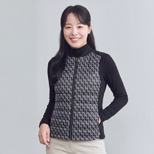 프로월드컵 여성용 하이브리드 패딩 골프조끼 Q324-6455