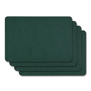 셰프토프 베이직 테이블매트 사각, 딥그린, 445 x 300 mm, 4개 골드박스 특가
