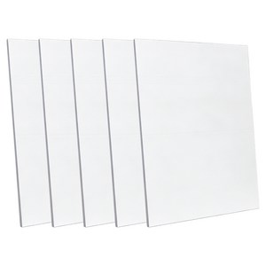 코쿠리 폼보드 우드락 60 x 90 cm 6W0091, 5개, 5mm