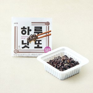 즐거운동행 하루낫또 국산 검정 약콩, 45.5g, 1개, 2개입