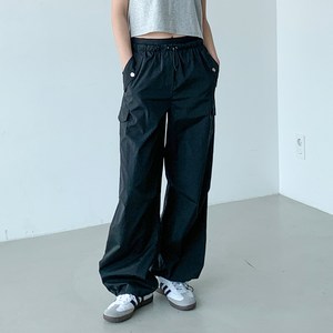 반에이크 여성용 E밴드 레이어드 카고 팬츠