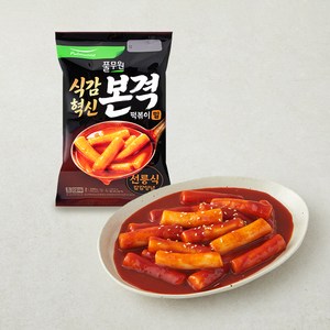 풀무원 식감 혁신 본격 밀떡볶이 선릉식 칼칼양념 2인분, 330g, 1개