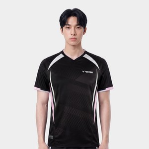 빅터 남성용 PINK STEALTH 배드민턴 티셔츠 VTC6CGW009M