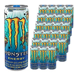 몬스터에너지 드링크 오지 스타일 레모네이드, 355ml, 24개