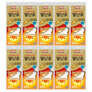 하루온 깔창형 발난로 남성용, 10개