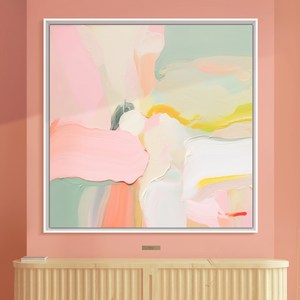 위아트 디자인랩 러블리 레이어 그림액자 추상화 거실 그림 기획전 캔버스아트 노프레임, 캔버스아트(노프레임)