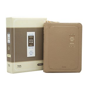 개역개정 뉴슬림 굿모닝바이블 새찬송가 (초미니 / 합본 / 색인 / 지퍼 / 모카베이지), 아가페 편집부, 아가페출판사
