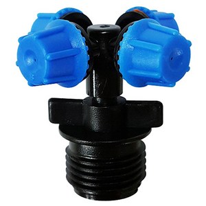 다농 안개분사 MIST 4방향노즐 DC-M17, 1개, 혼합색상