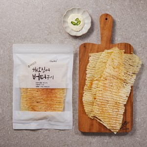 더먹다 자연오감 해오징어 버터구이, 120g, 1개