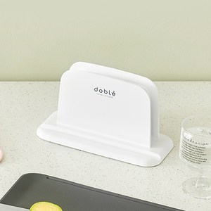 도블레 스마트 도마 스탠드, 화이트, 1개