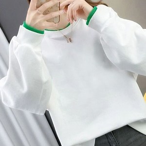 잔디잔디 페이크 레이어드 임산부 긴소매 맨투맨