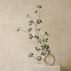 플라우스302 조화 롱엔카이셔스 가지 120cm, 혼합색상, 1개