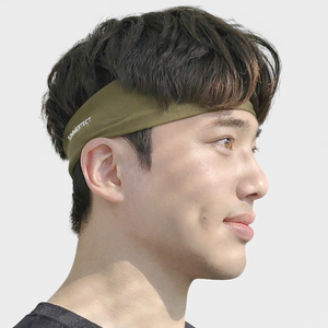 써머텍트 기능성 쿨 헤어밴드, 딥올리브, 2개