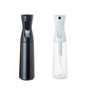 행복앤 압축 분무기 스프레이 300ml 블랙 + 투명, 1세트, 블랙,투명