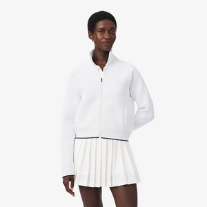 라코스테 여성용 테니스 헤리티지 스웻 풀집업 자켓 SF0228-56G