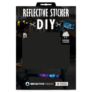 리플렉티브베를린 반사스티커 DIY A4, BLACK, 1개