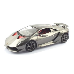 2.4GHZ 채널A 1/18 슈퍼카 람보르기니 세스토 엘리멘토 RC카 MXT110266BK, 블랙, 1개