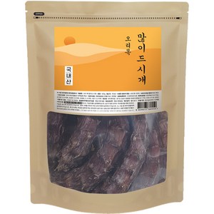 바이케이알 많이드시개 국내산 대용량 수제간식, 통오리목, 350g, 1개