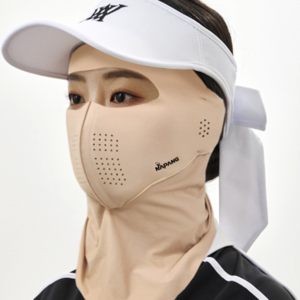 네이팡 풀커버형 스포츠 훼이스 가드 마스크, 다크 스킨, 1개