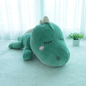 아이끌레 슬리핑 납작 공룡 봉제인형, 민트, 1개, 80cm