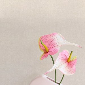 홈앤데코 물로 직접 바르는 셀프벽지 1092, 핑크베이지계열(1092-3)