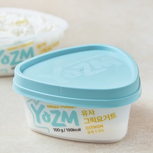 요즘 유자 그릭요거트, 100g, 1개, 1개입