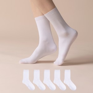 삭피엔스 여성용 얇은 40수 여름 무압박 심리스 중목 양말 5p 골드박스 특가