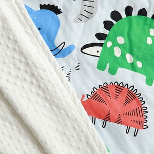 히요코베이비 유아용 순면 소프트코튼 극세사 블랭킷, 쥬라기