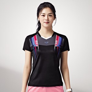 패기앤코 여성용 스포츠 그래픽 반팔 티셔츠 FST-811