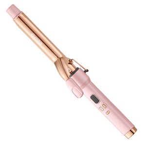 레이트 세라믹코팅 11단계 온도조절 샤인컬 봉고데기 25mm, 핑크, RT-CHI1225-PK