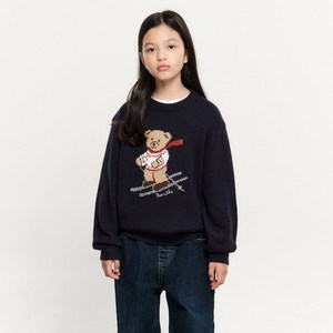 마리떼프랑소와저버 아동용 SKI BEAR KNIT PULLOVER