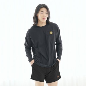 데이닉 남성용 에센셜 오버핏 긴팔 래쉬가드 상하의 세트