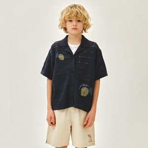 마리떼프랑소와저버 아동용 HALF SLEEVED KNIT CARDIGAN