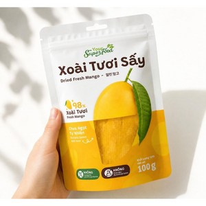 유어슈퍼푸드 프리미엄 98%함유 소프트 건망고, 1개, 100g
