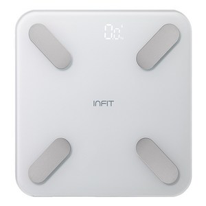 인핏 스마트 블루투스 앱 연동 밸런스 체지방 체중계, MF-1025B, 혼합색상, 1개